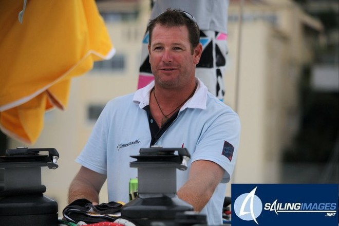 Ian Thomson, plastic bag campaigning sailor - going again ©  SW